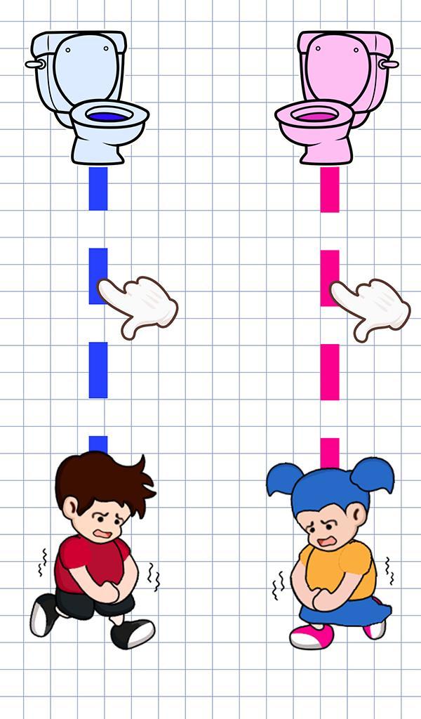 Toilet Rush: Slice Puzzle screenshot image 2_Androidswiki.net