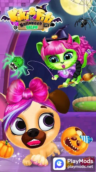 Kiki & Fifi Halloween Salon<span>(Unlimited Money)</span> screenshot image 4_Androidswiki.net