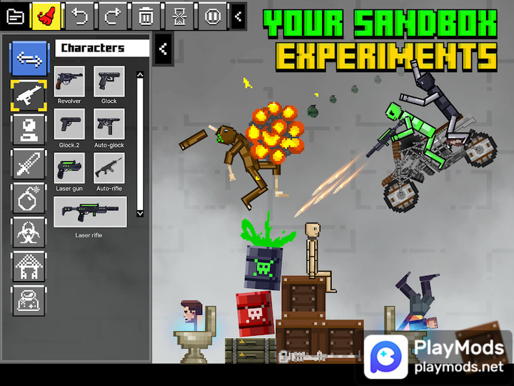 Brick Battles: PvP Destruction<span>(NO ADS)</span> screenshot image 5_Androidswiki.net