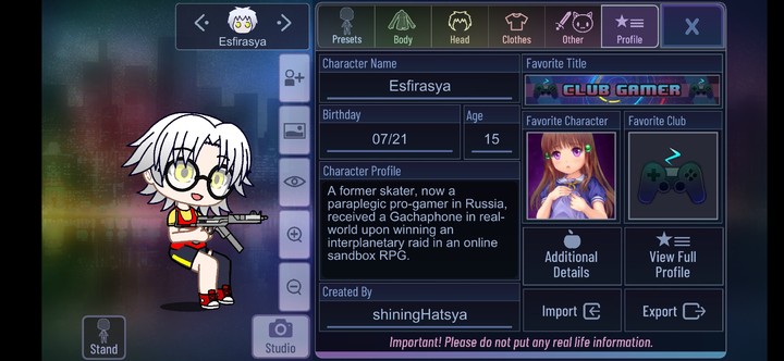 Gacha Club Sexy<span>(18+ Mod)</span> screenshot image 11_Androidswiki.net