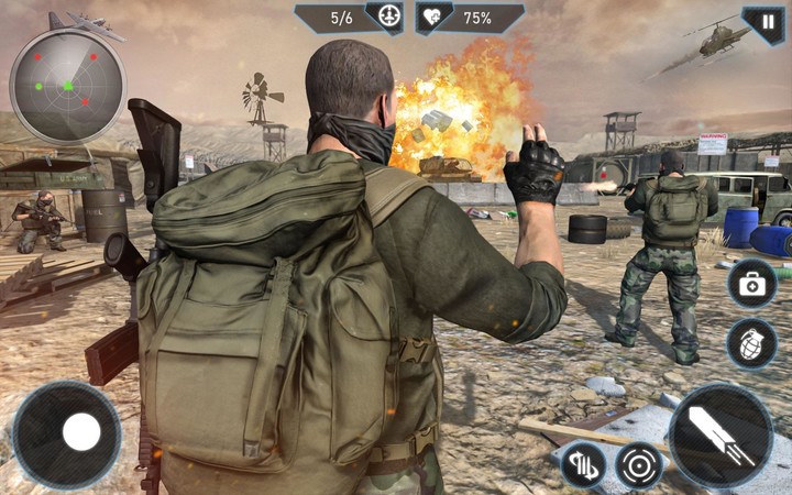 Modern FPS Combat Mission screenshot image 2_Androidswiki.net
