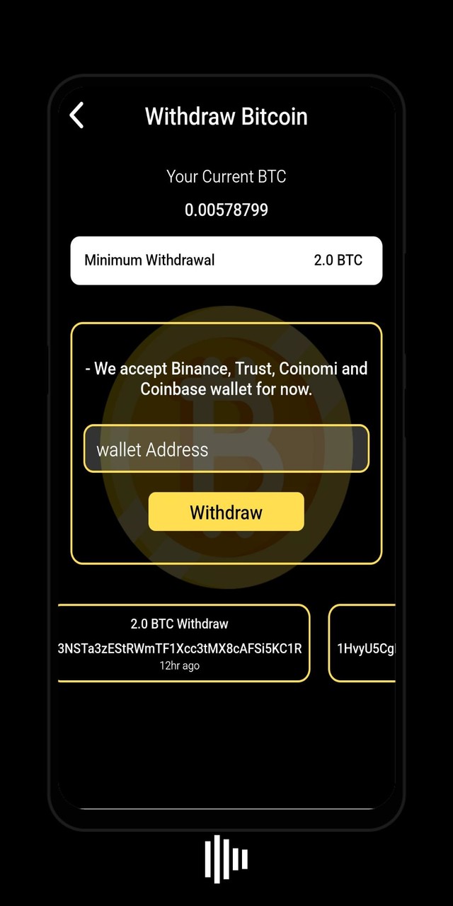 Bitcoin Mining: BTC Miner 2022 screenshot image 4_Popularmodapk.com