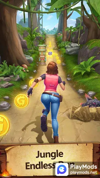 Endless Run: Jungle Escape 2<span>(unlimited money)</span> screenshot image 1_Androidswiki.net