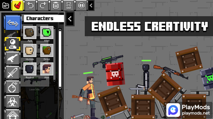 Brick Battles: PvP Destruction<span>(NO ADS)</span> screenshot image 2_Androidswiki.net