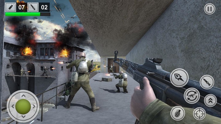 World War 2 fps shooting screenshot image 5_Androidswiki.net