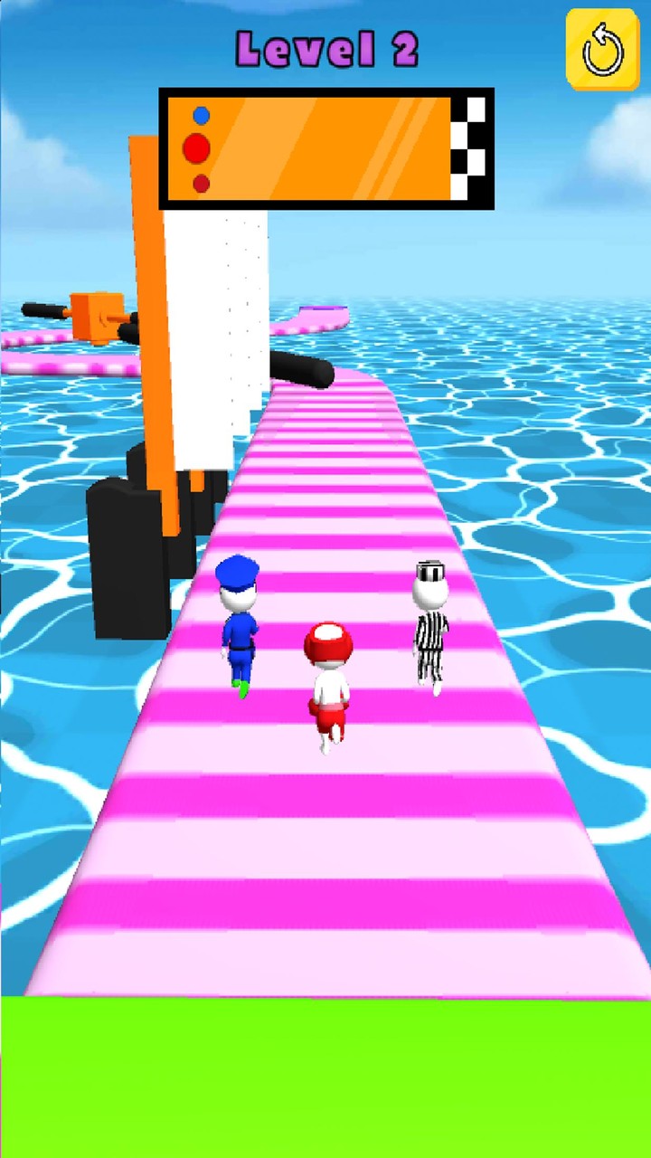 Friends Squad Racing Rush 3d screenshot image 1_Androidswiki.net