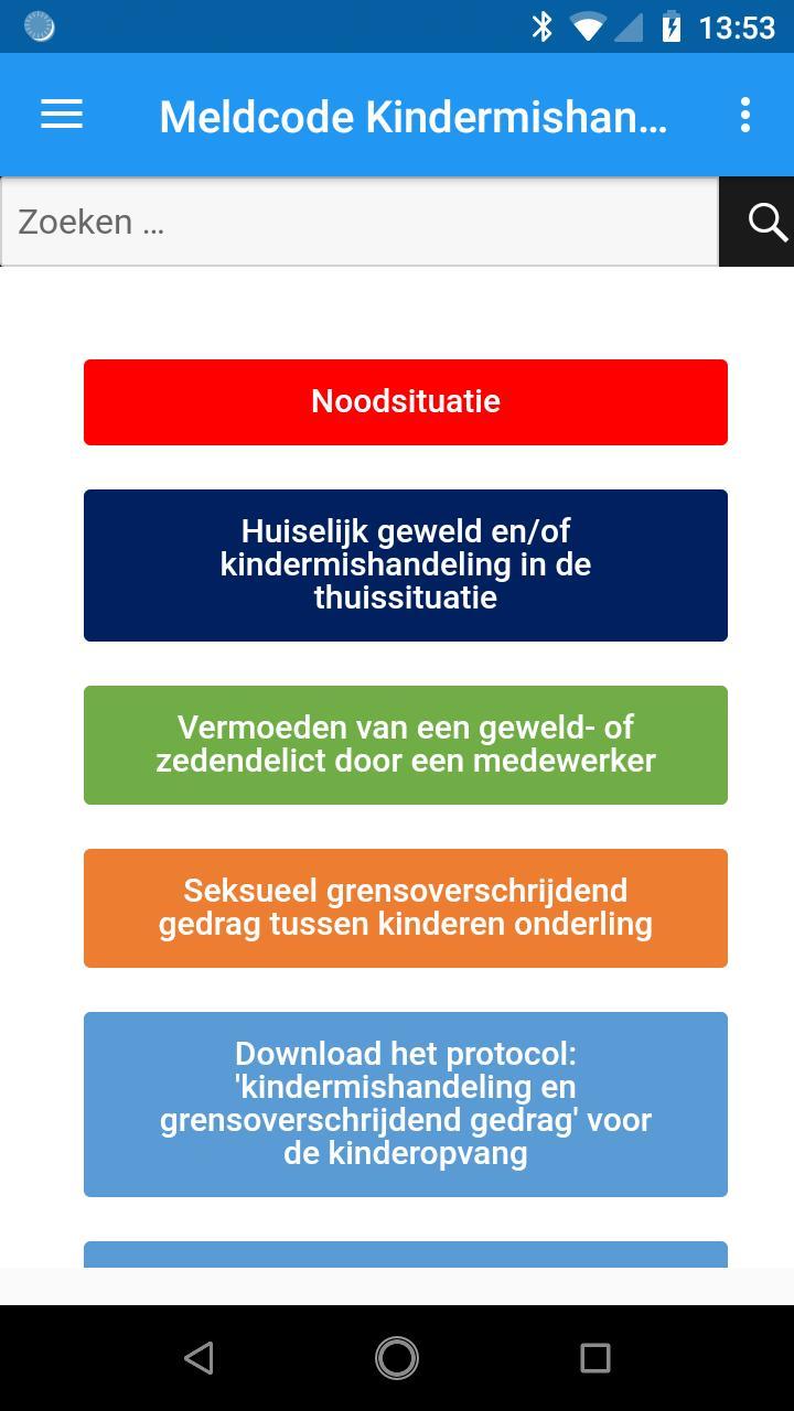 Meldcode Kindermishandeling screenshot image 18_Androidswiki.net