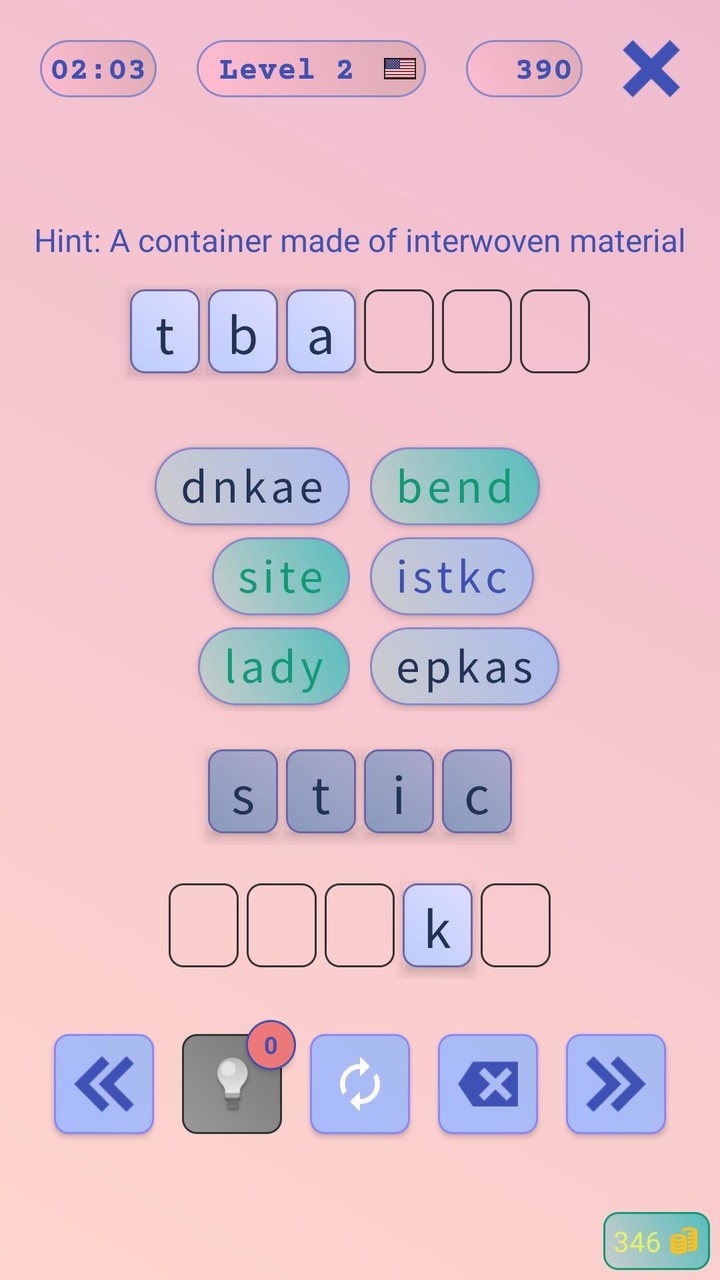 Anagram - Word Game screenshot image 3_Androidswiki.net