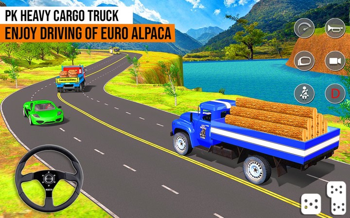 Transporter Truck Driving Sim screenshot image 5_Androidswiki.net