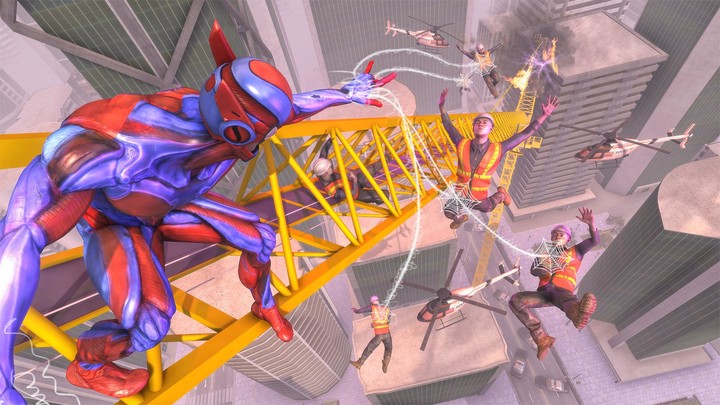 Spider Rope Hero Rescue Games screenshot image 1_Androidswiki.net