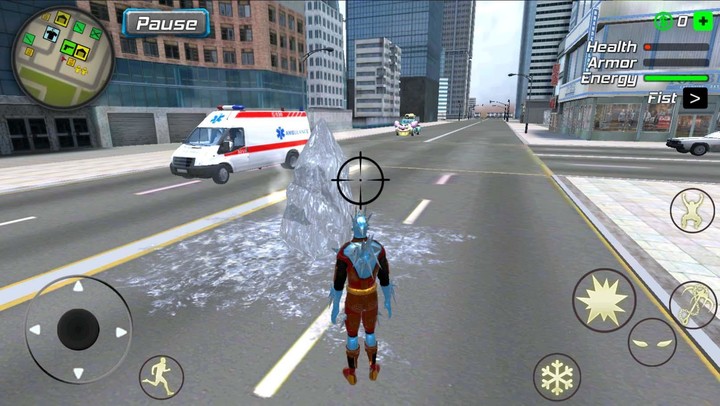 Snow Storm Superhero screenshot image 2_Androidswiki.net